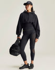 Black Seamless TrueStrength Knit Yoga Onesie