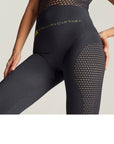 Black Seamless TrueStrength Knit Yoga Onesie