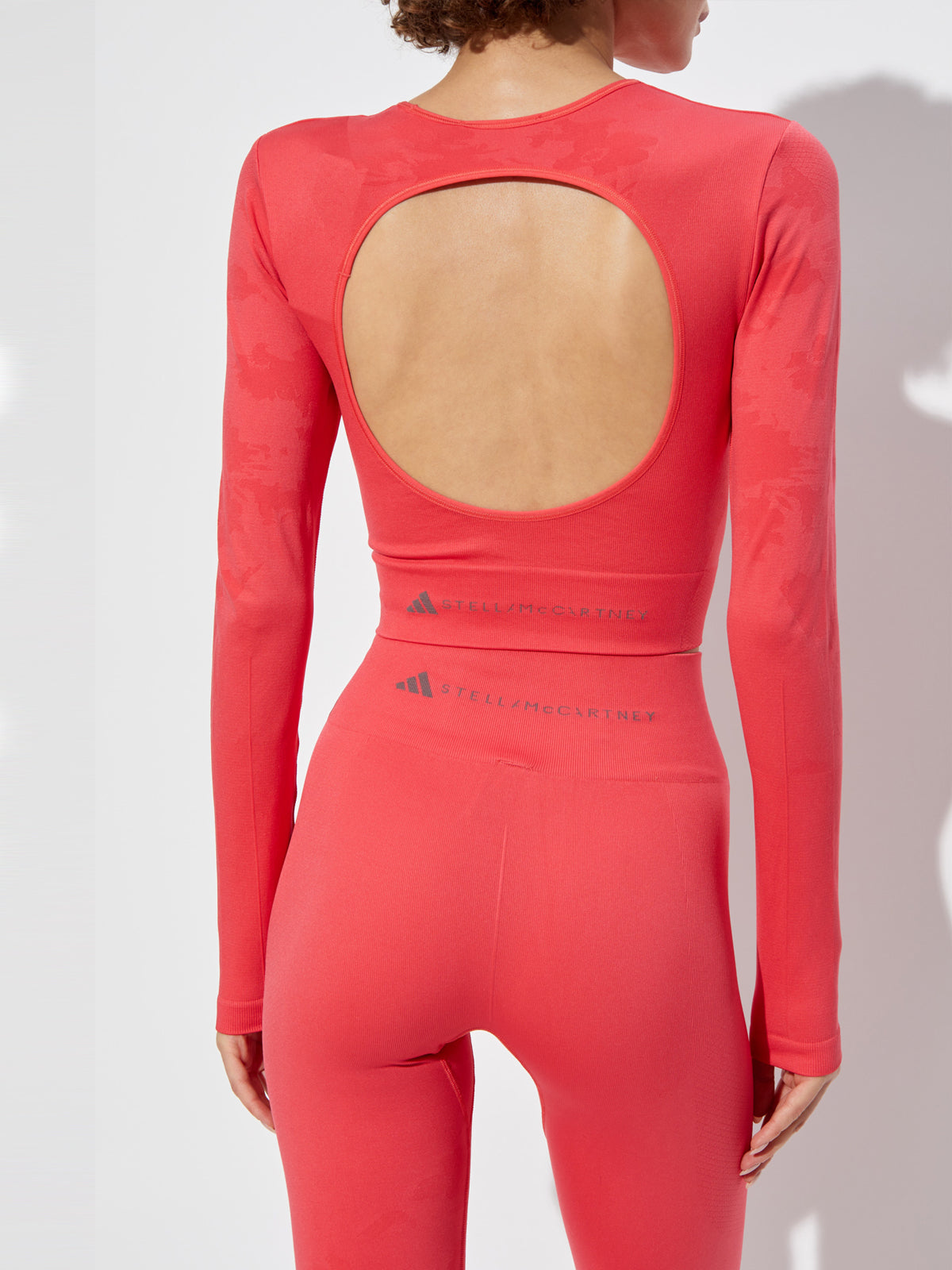 Pink Seamless TrueStrength Seamless Yoga Crop Top