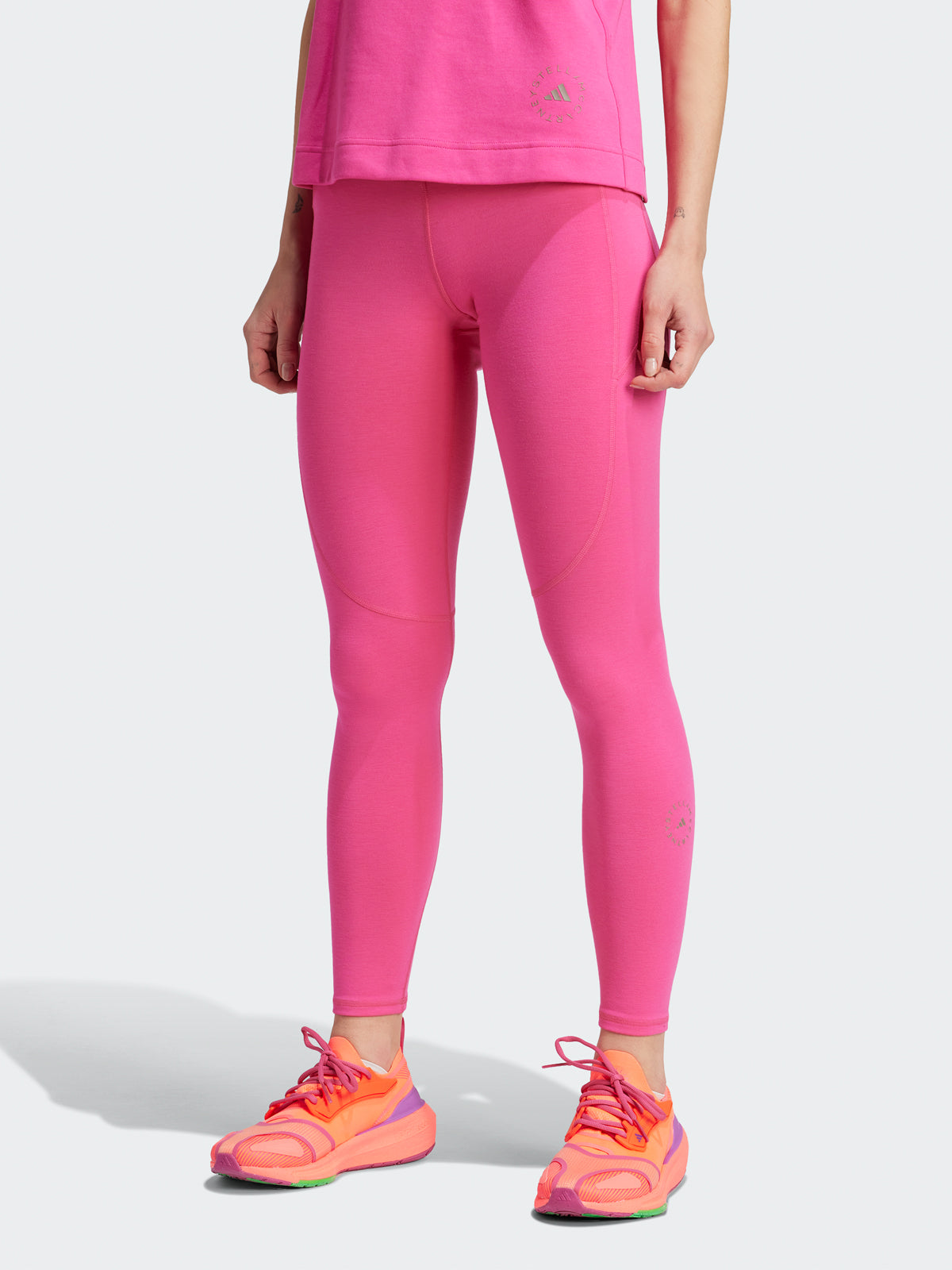 Real Magenta 7/8th Yoga Leggings