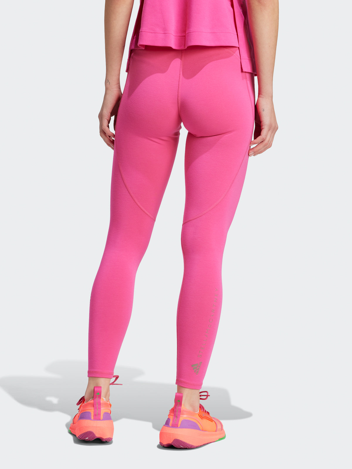 Real Magenta 7/8th Yoga Leggings