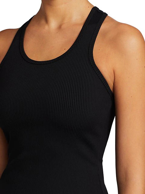 Sporty Ribbed Tank Top