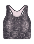 Blush Boa Snake Berkeley Sports Bra