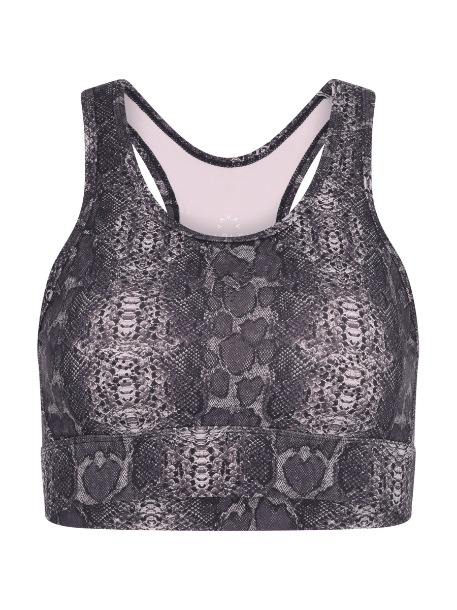 Blush Boa Snake Berkeley Sports Bra