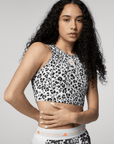 Leopard TruePurpose Crop Top