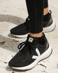 Condor Mesh Black White Sneakers