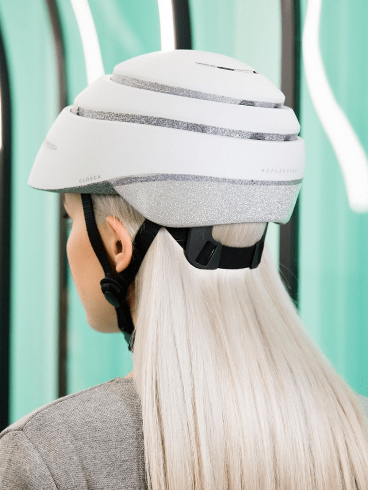 Pearl Reflective Loop Helmet