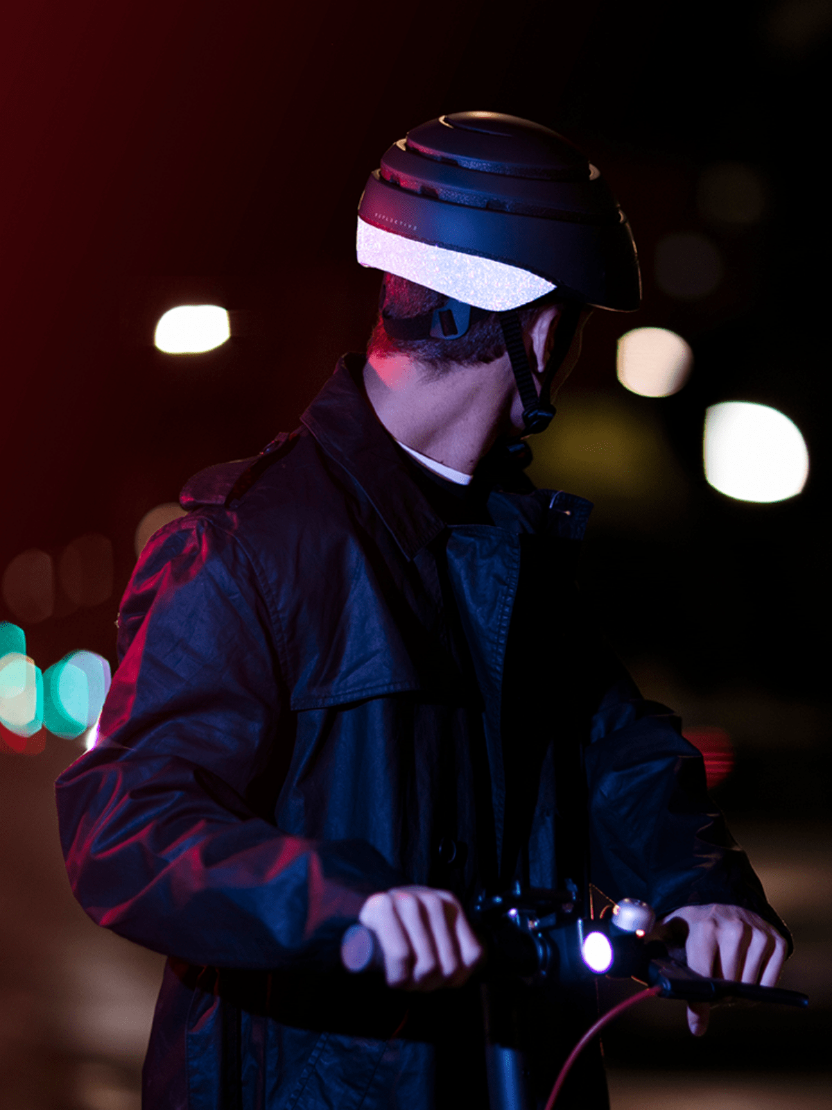 Pearl Reflective Loop Helmet