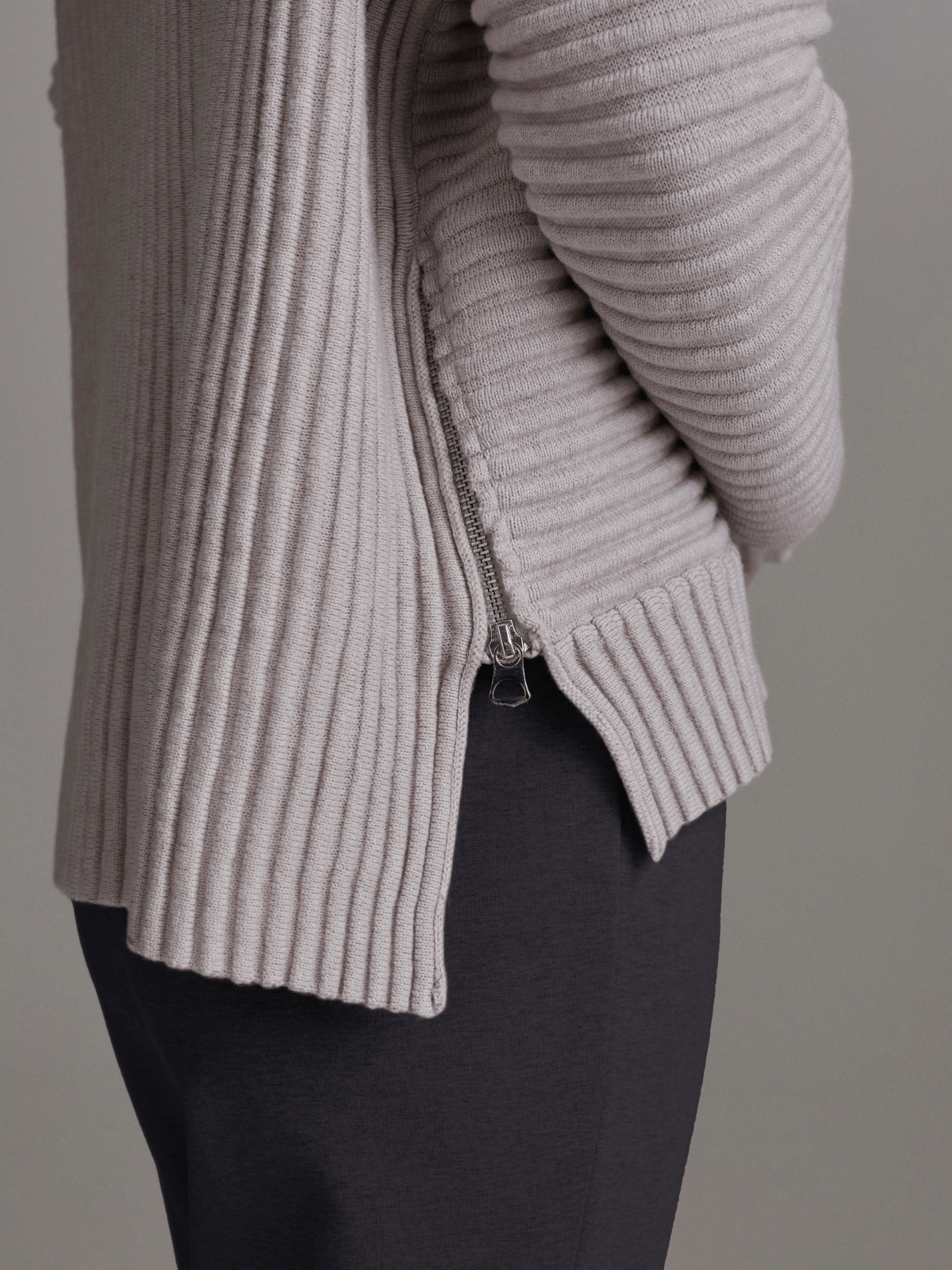 Cobweb Grey Talbert Sweater