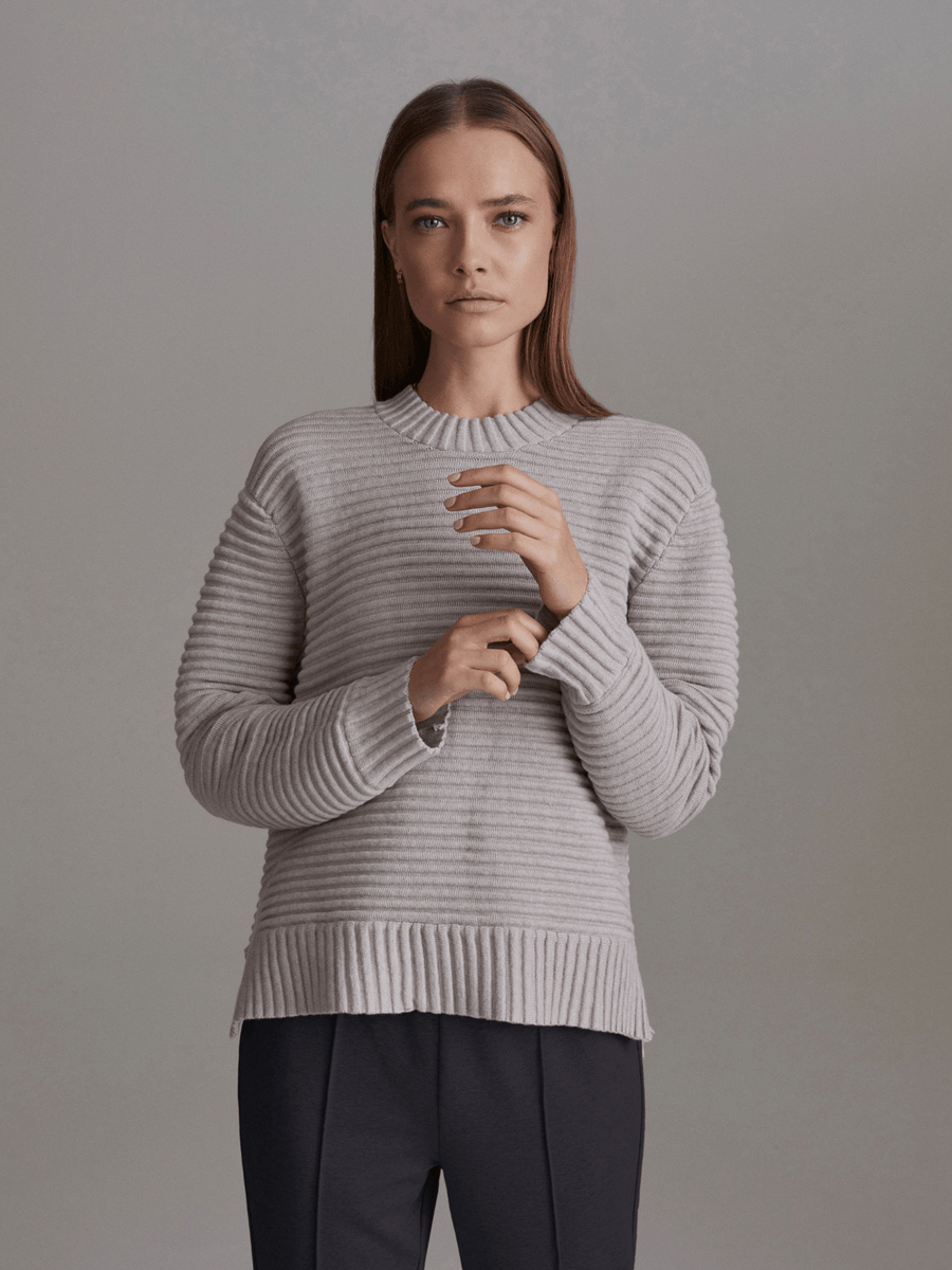 Cobweb Grey Talbert Sweater