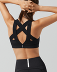 Black Bridgette Sports Bra