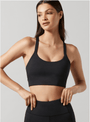 Black Baseline Sports Bra