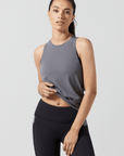 Charcoal Kendall Tank Top