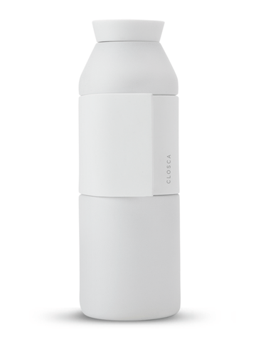 White Wave 450ml Water Bottle