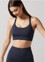 Ink Blue Baseline Sports Bra