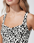 Ivory Leopard Instinct Sports Bra