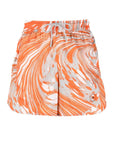 Orange Print TruePace Training Shorts