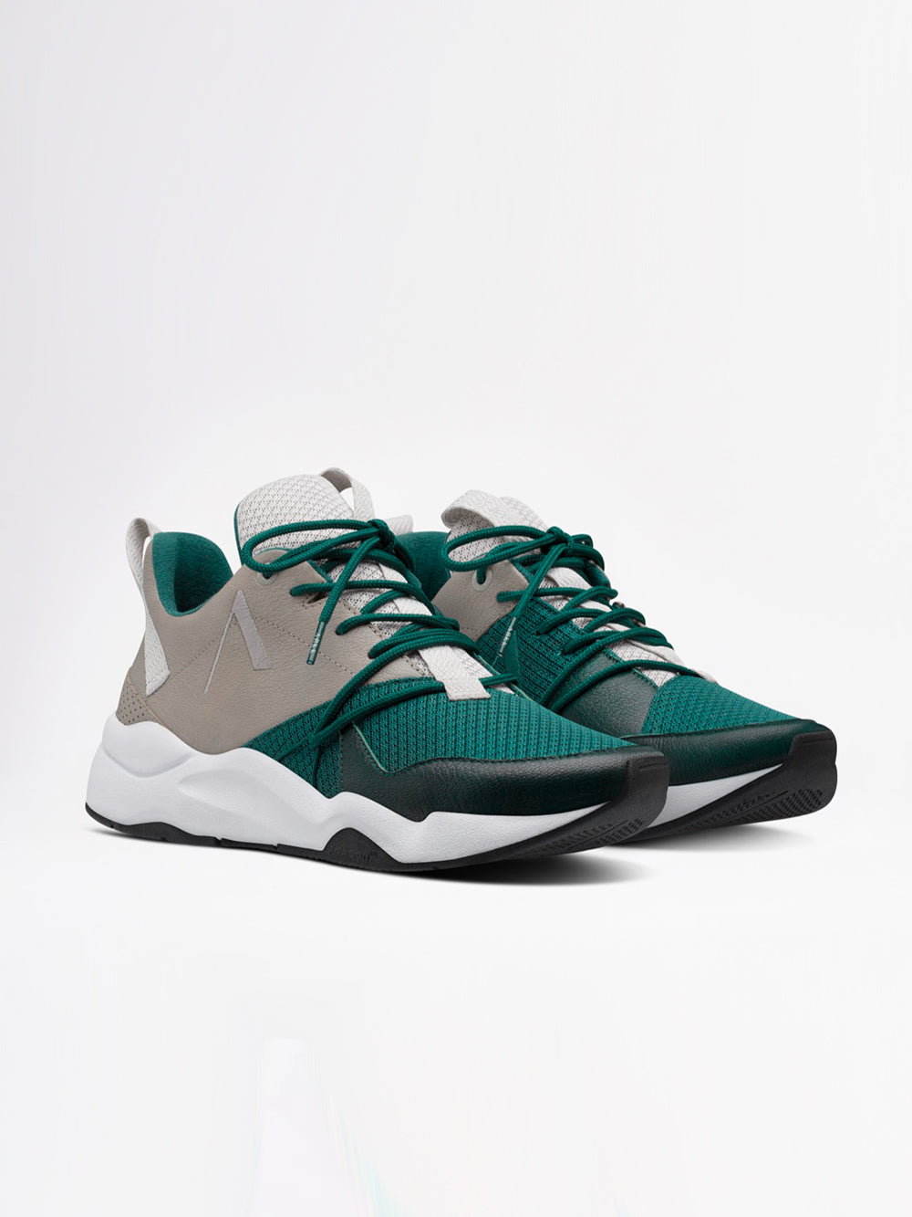 Asymtrix Mesh F-PRO90 Moon Grey Garden Green Sneakers