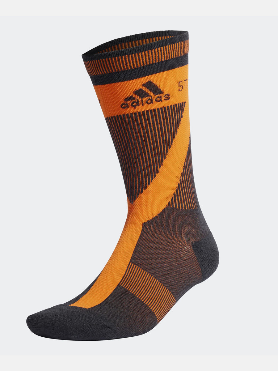 Orange and Black Crew Socks