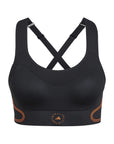 Black and Orange TruePace High Support Sports Bra