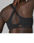 Black and Orange TruePace High Support Sports Bra