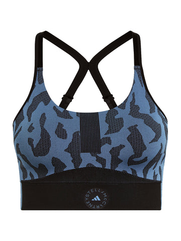 Storm Blue TruePurpose Seamless Sports Bra