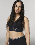 Black TruePace High Support Sports Bra