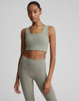 Gravity Grey Always Delta Sports Bra