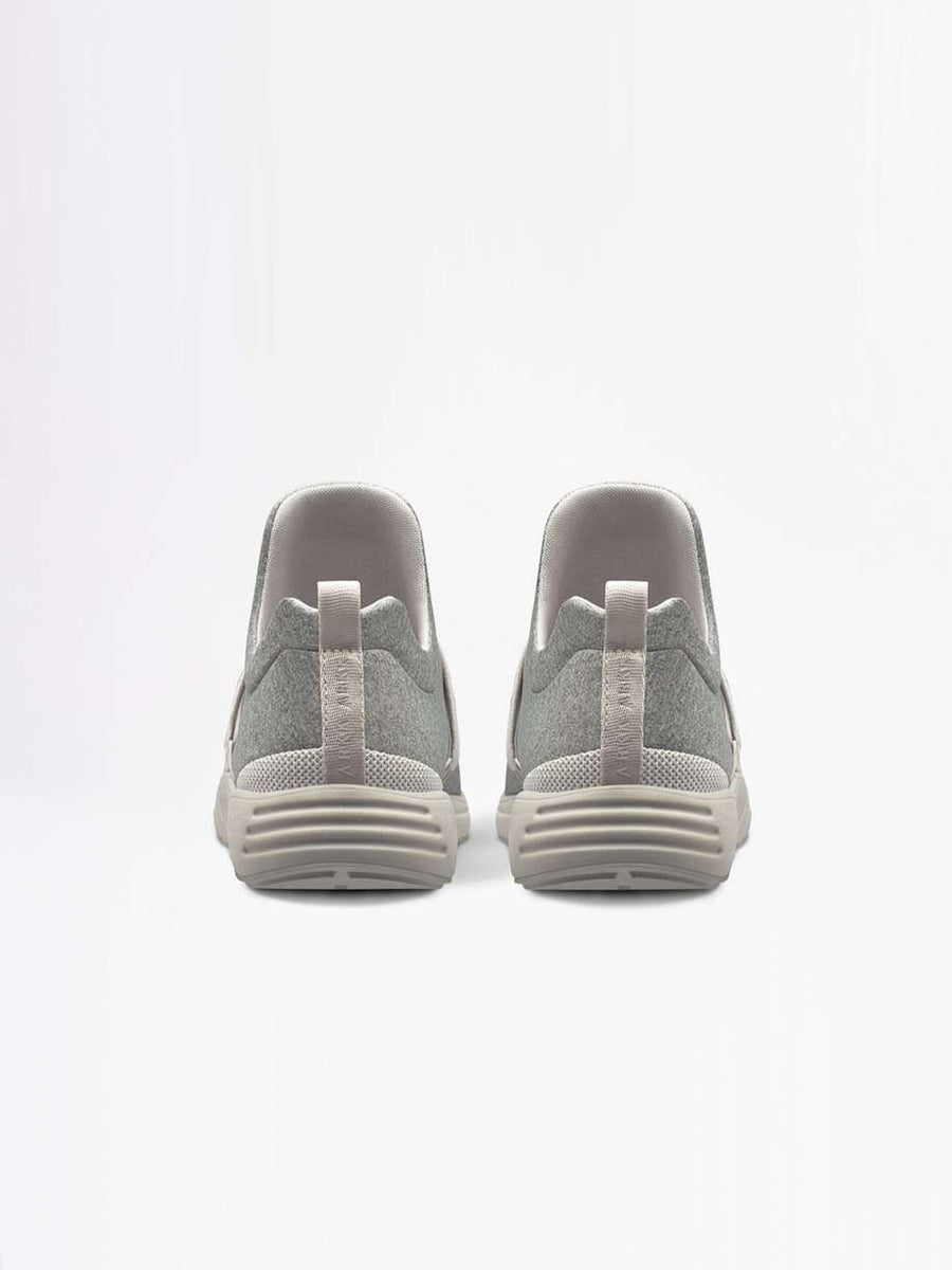 Raven Mesh S-E15 Grey Melange White Sneakers