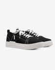 Sommr Canvas PET R-H20 Black White Sneakers