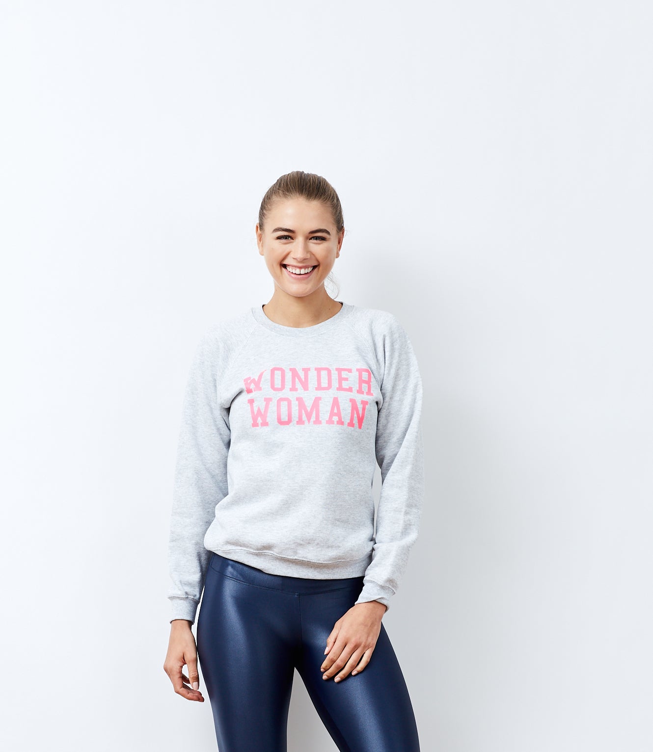 Pink Wonder Woman Sweatshirt