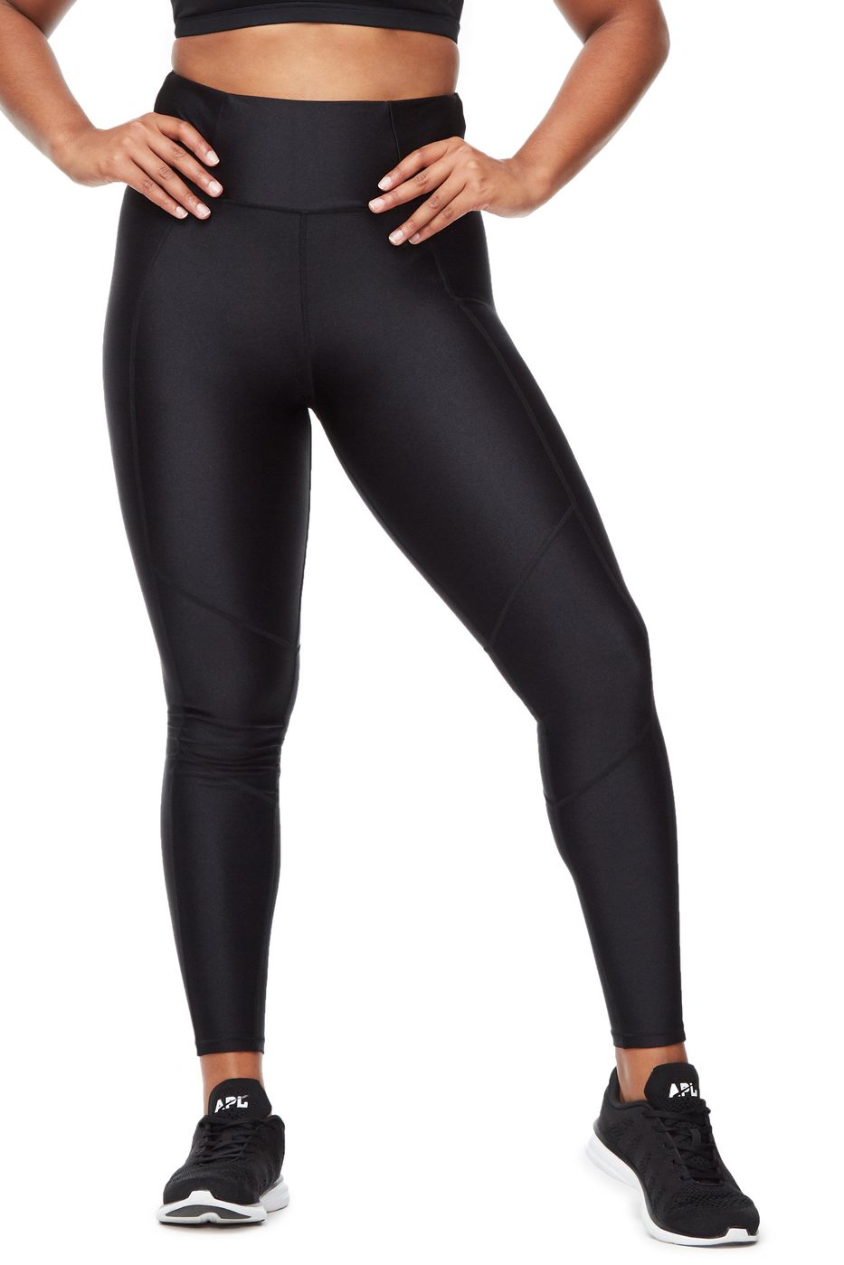 Gloss Seamed Leggings