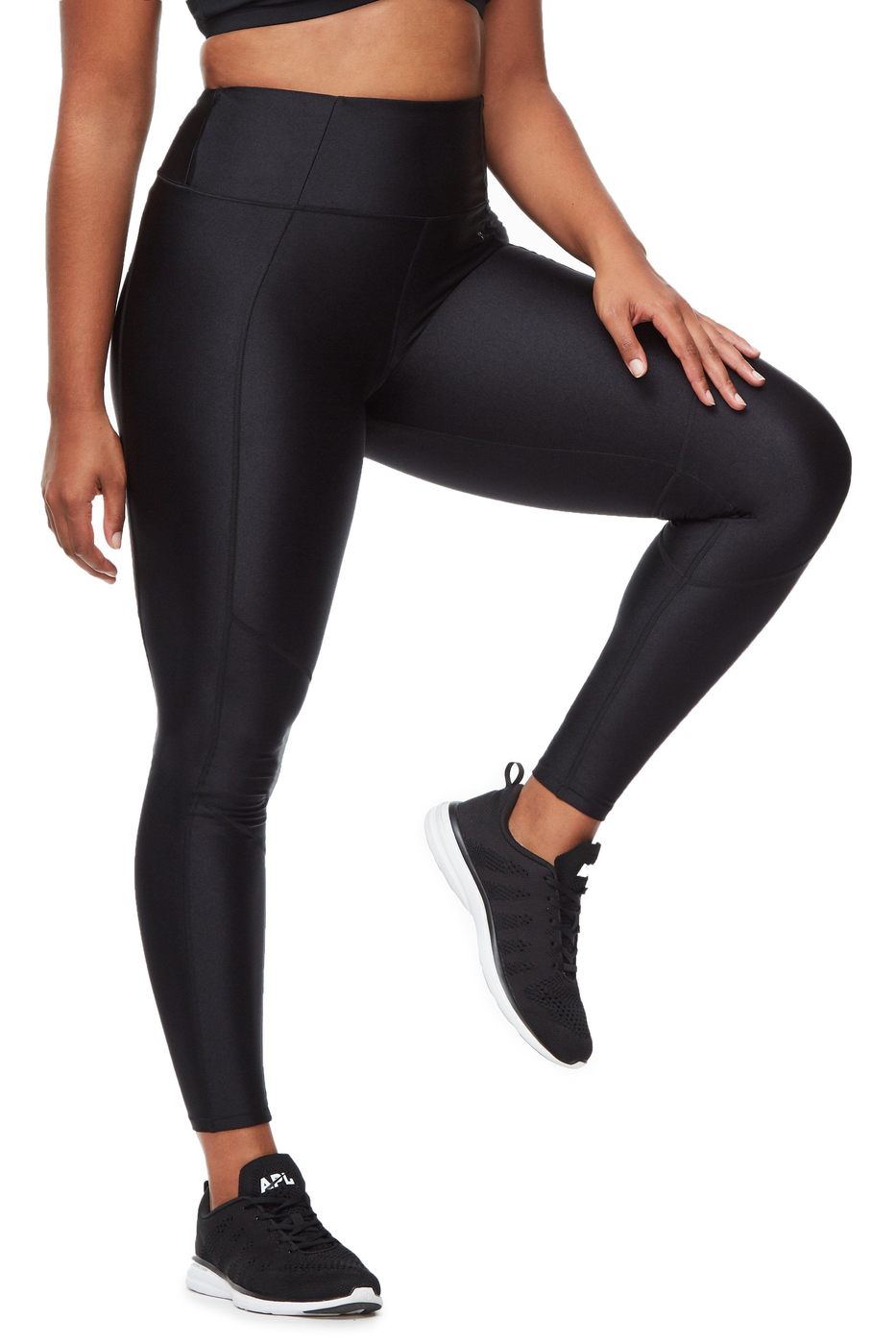 Gloss Seamed Leggings