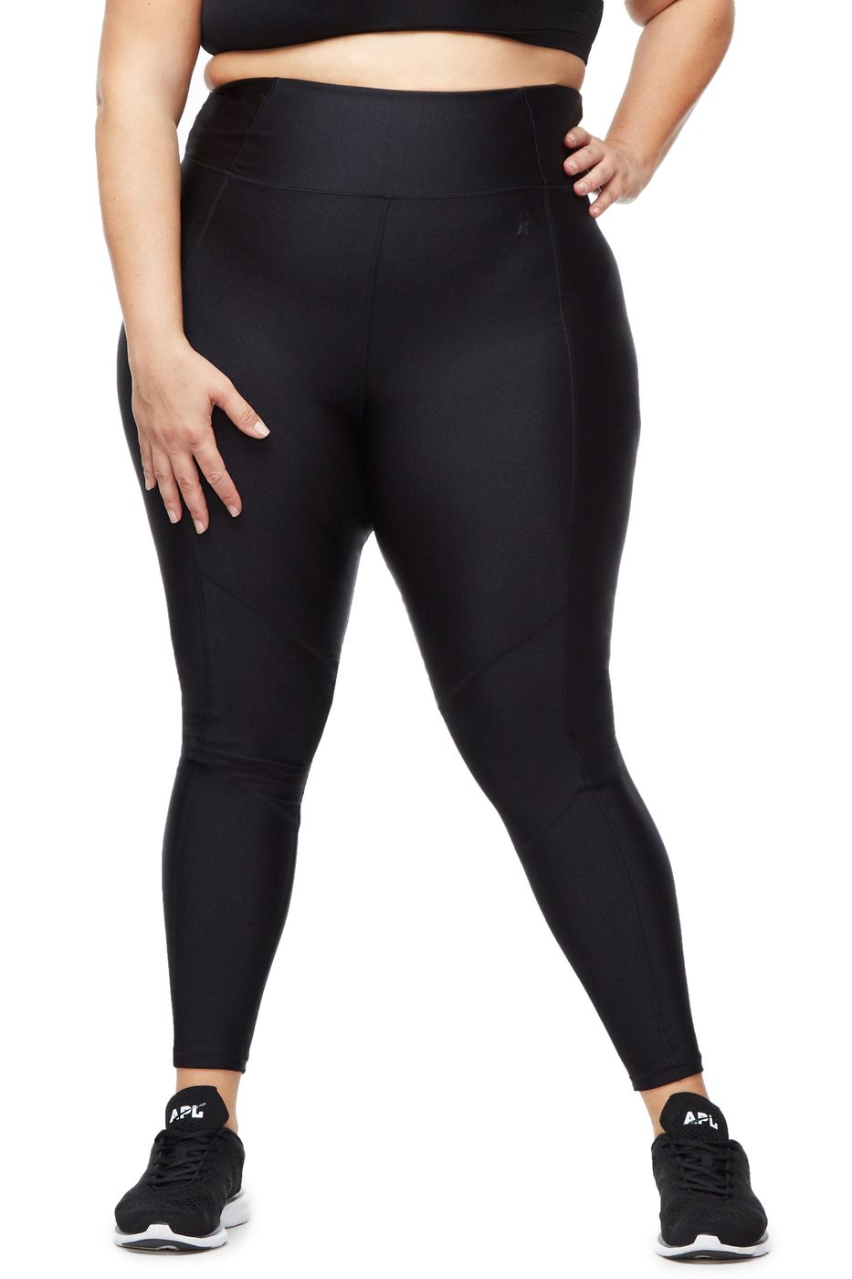 Gloss Seamed Leggings