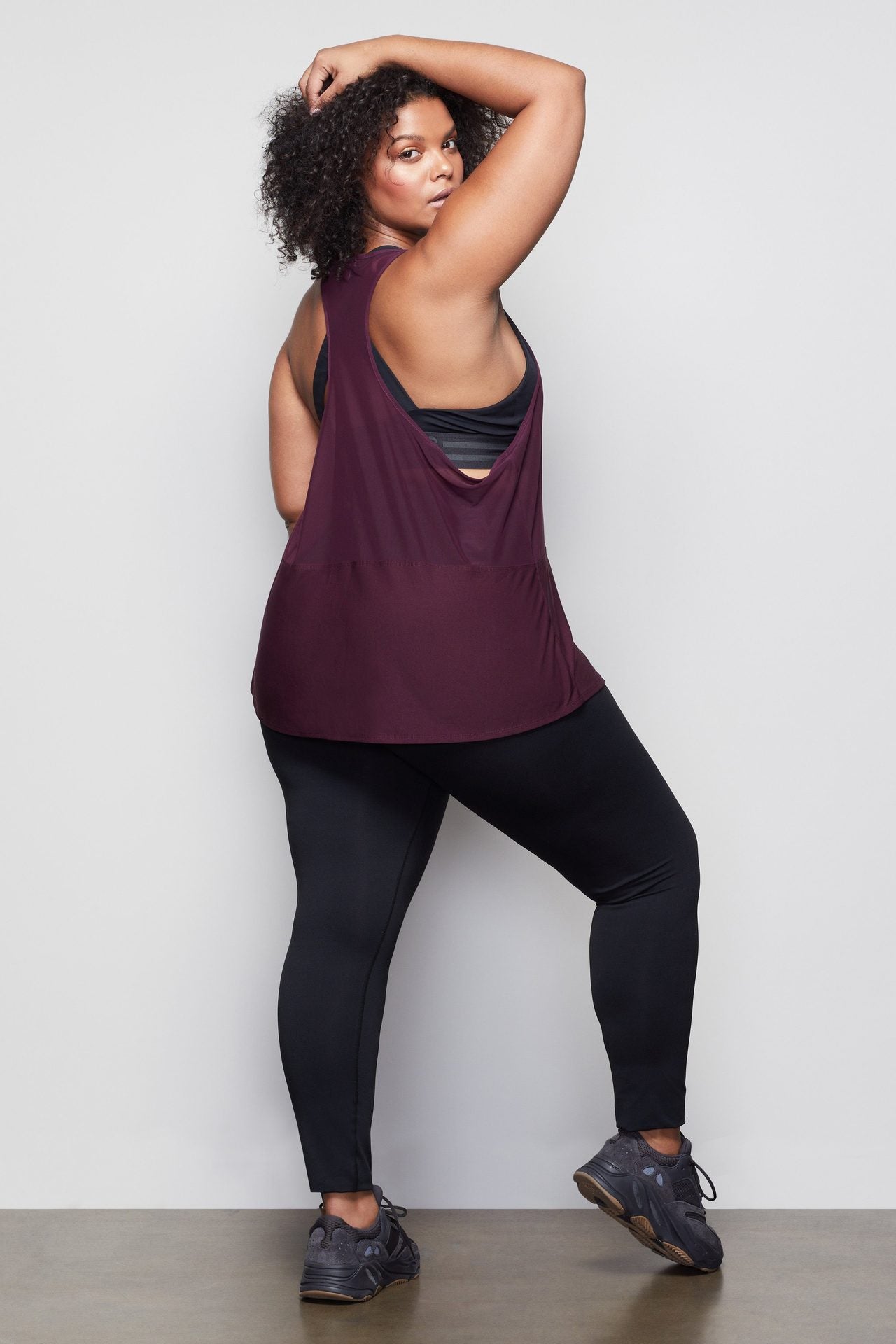 The Colour Blocked Running Tank Top