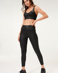 Leatherette Core Power Leggings