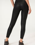 Leatherette Core Power Leggings