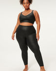 Leatherette Core Power Leggings