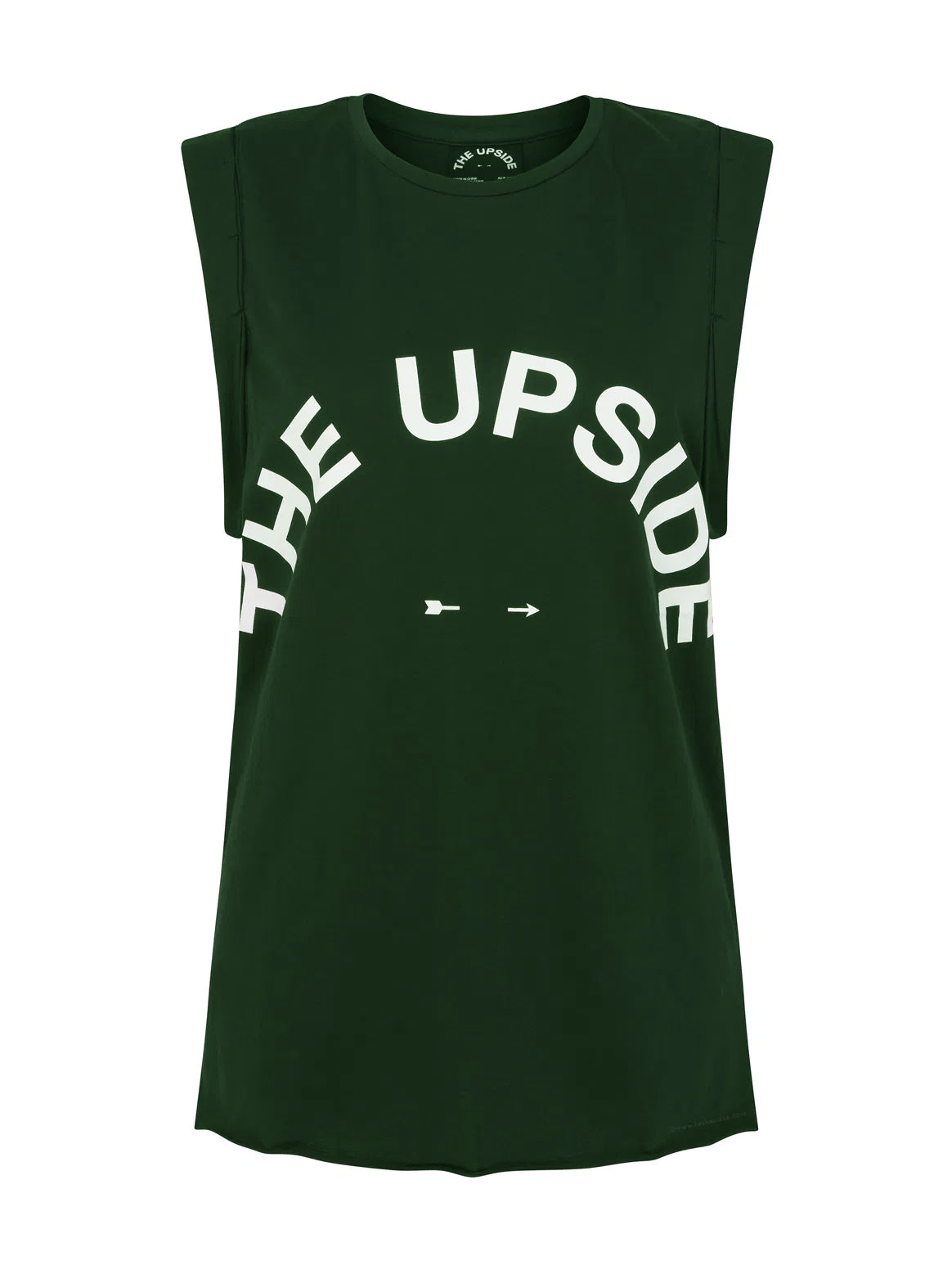 British Green Muscle Tank Top