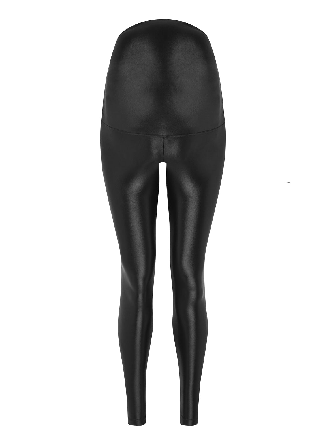 Black Maternity Lustrous Leggings