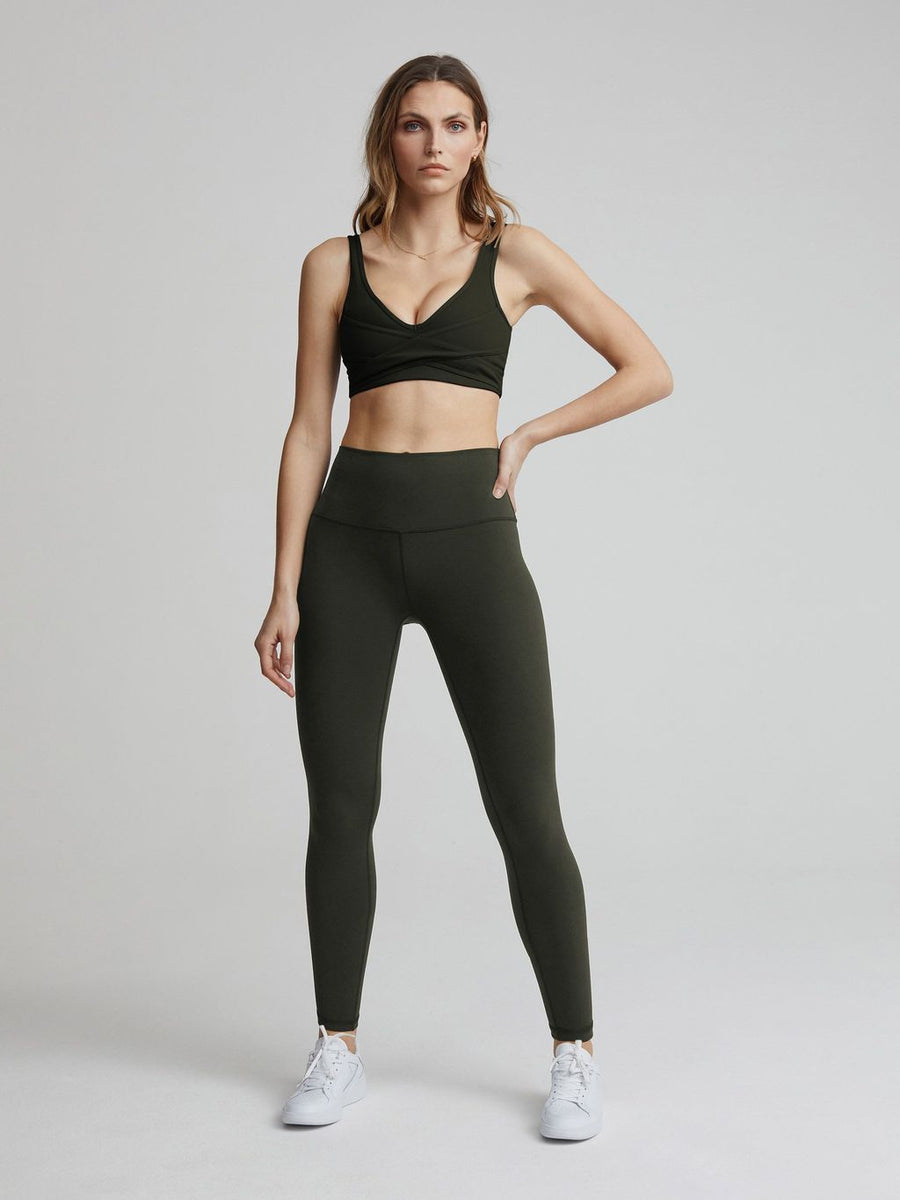 Forest Green Let's Move High Rise 27 Leggings – Fashercise