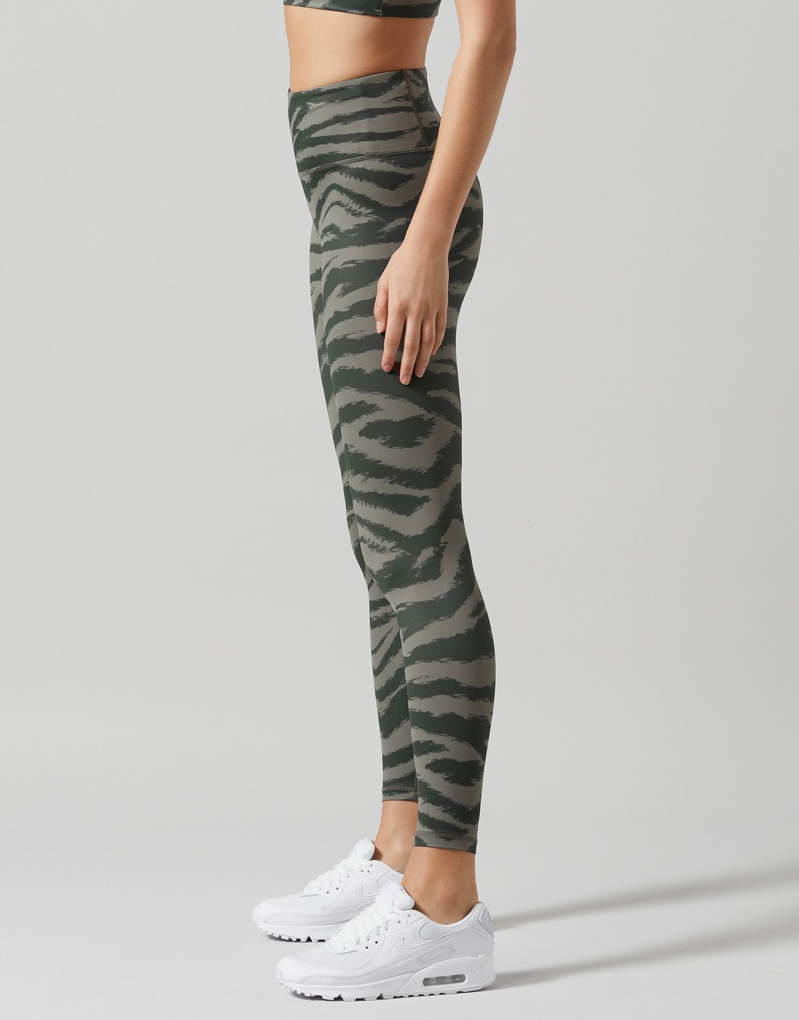 Dusty Olive Tiger Ariana Leggings