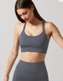 Slate Baseline Sports Bra