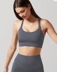 Slate Baseline Sports Bra