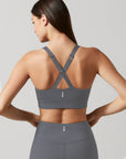 Slate Baseline Sports Bra