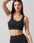 Black Clarissa Sports Bra