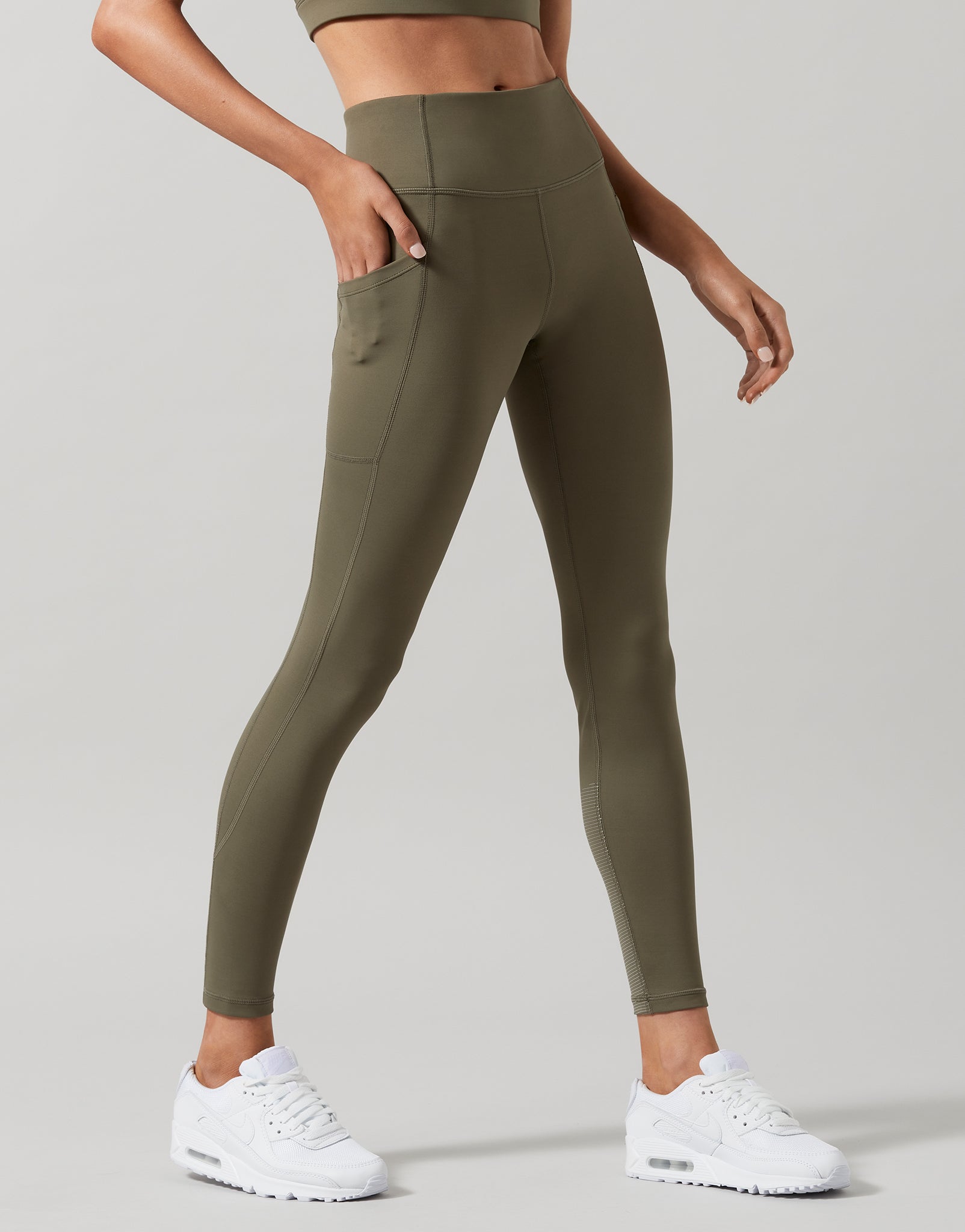 Khaki Harlow Leggings