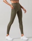 Khaki Harlow Leggings