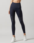 Ink Blue Marina Coated Leggings