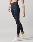 Ink Blue Marina Coated Leggings